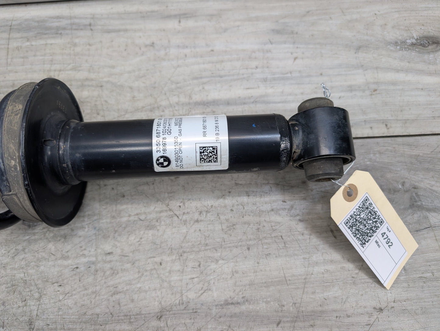 18-24 OEM BMW G01 X3 30i 30iX REAR Left or Right Spring Strut Shock Absorber