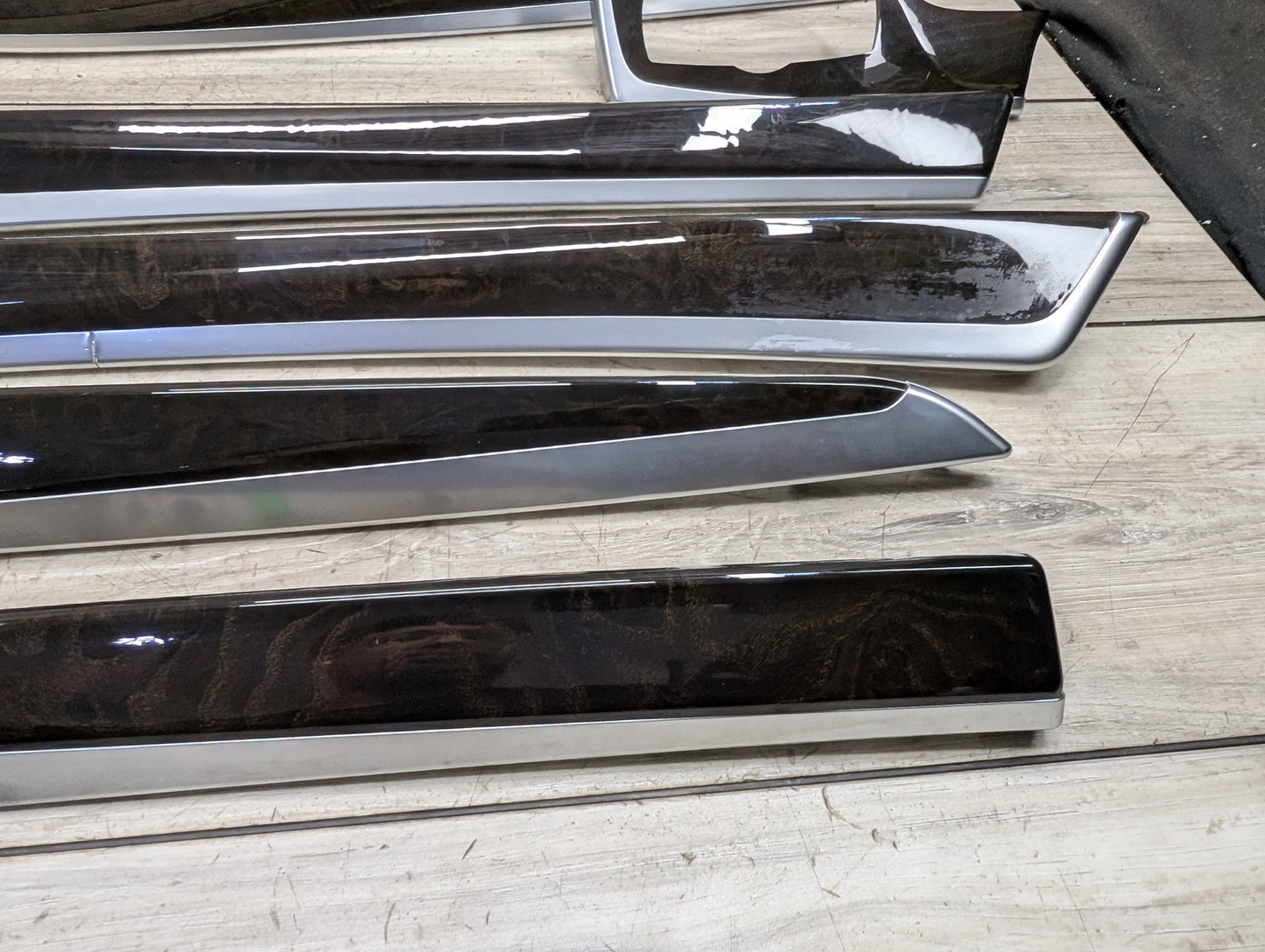 2011-2016 BMW 535i F10 Front Rear Left Right Dash Interior Trims SET 9192936