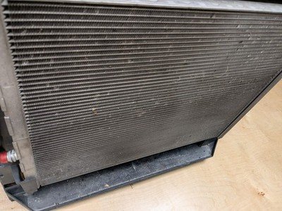 14-19 OEM BMW F15 F16 X5 X6 Radiator Condenser Fan Shroud Assembly 850W N63
