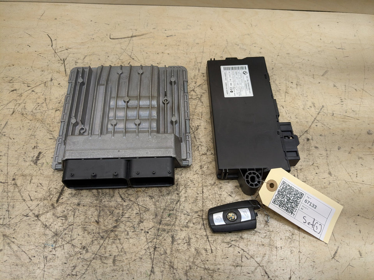 2007-2013 BMW 328i E92 Engine ECU DME Computer w/ Cas & Key SET 9262360
