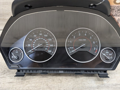 2014 - 2019 BMW 340 F34 Instrument Speedometer Guage Cluster 9232895 B58B30M0