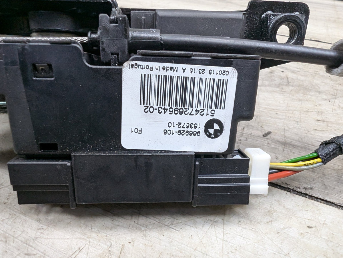 2009-2015 BMW 750Li F02 Lower Liftgate Tailgate Lock Latch Actuator SET 7269543