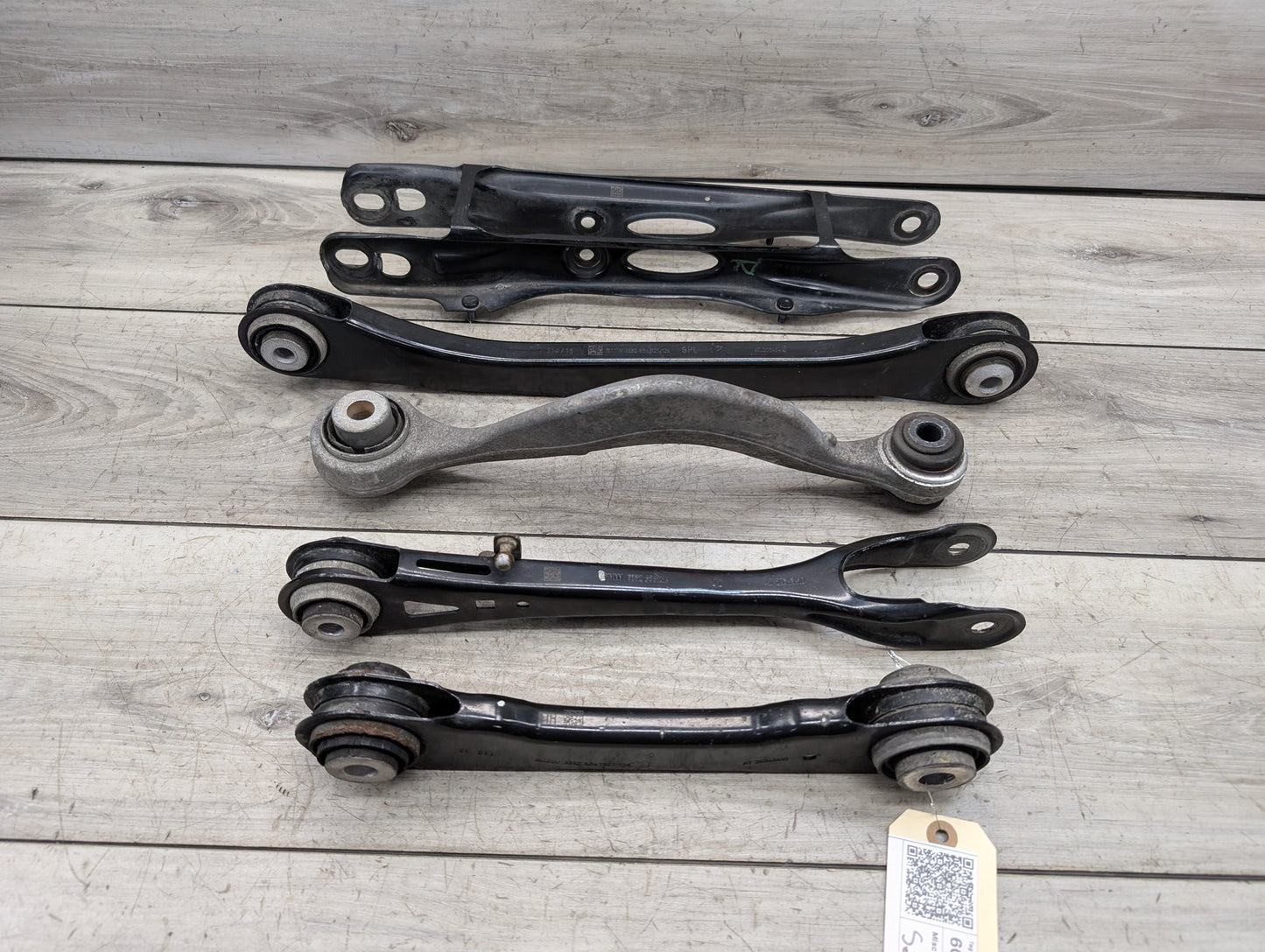 2016-2022 BMW 750Li G12 Rear Left Driver Control Arms SET 6861115