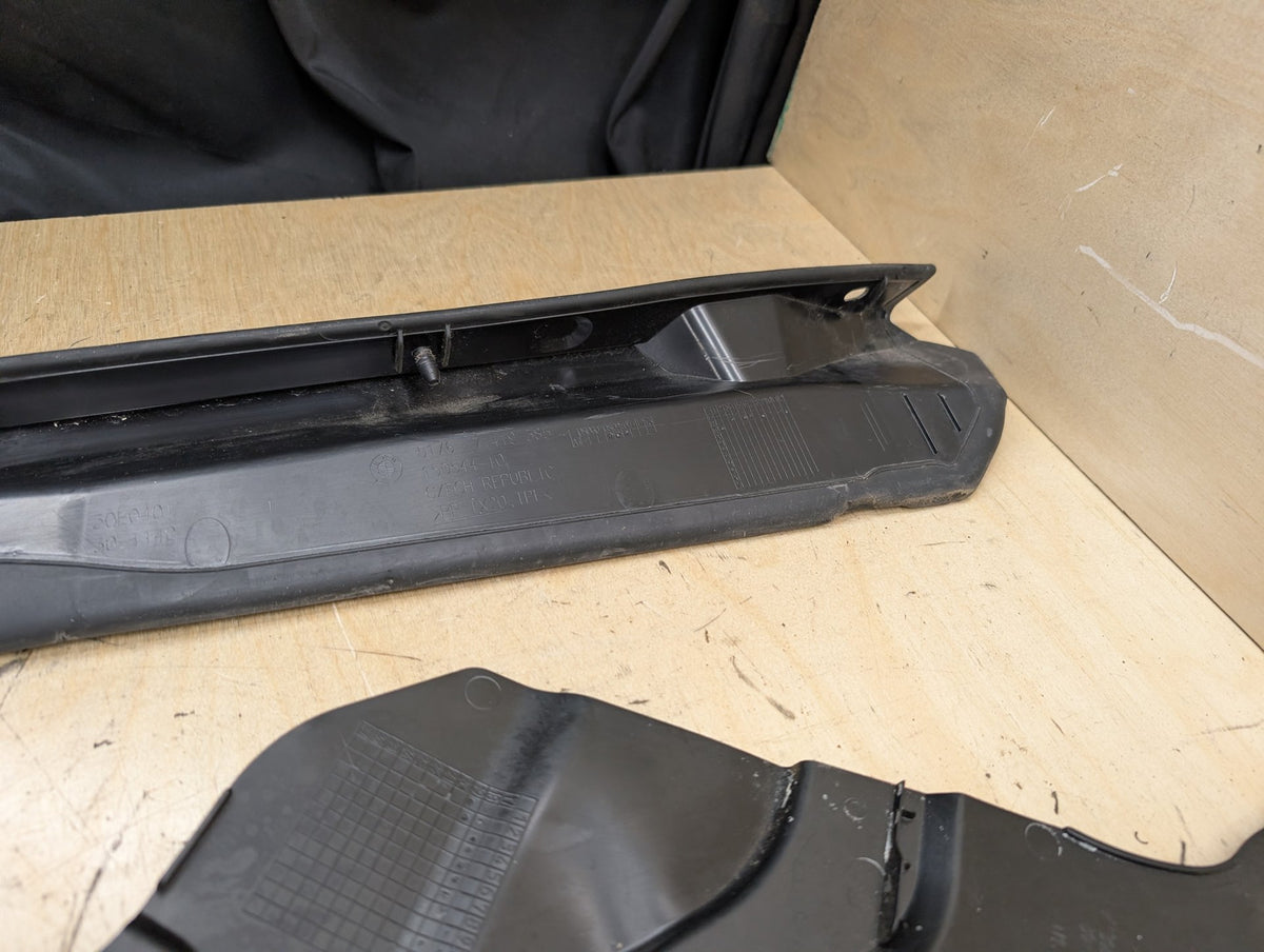 2019-2026 BMW 330i G20 Left Driver Engine Bay Cover Panel Seal Trim SET 7419385