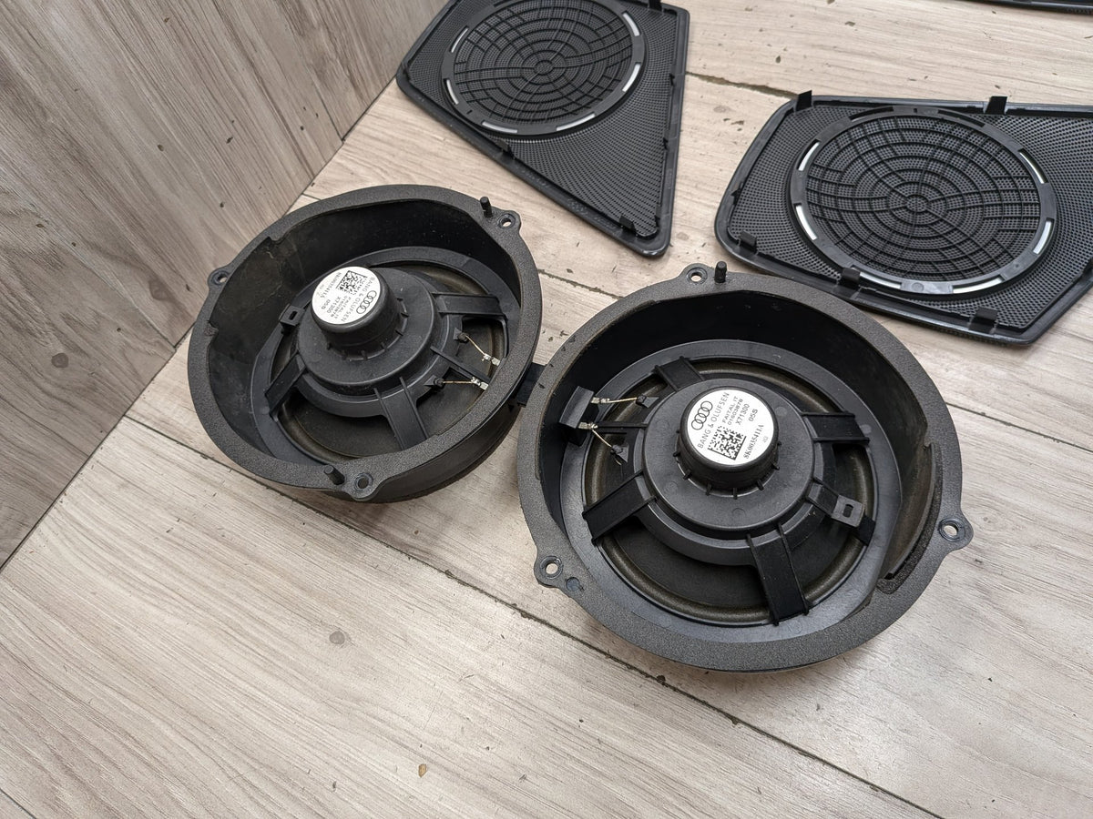 2010-2016 Audi S4 B8 Speakers Subwoofers Tweeters SET 8K0035411A OEM