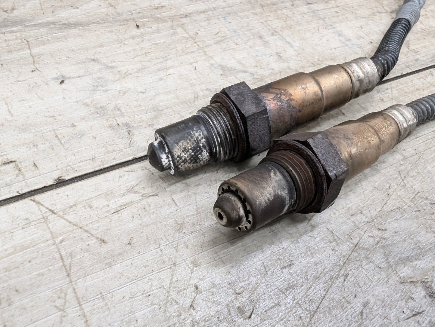 2011-2012 BMW X5 E70 Cat Catalytic Oxygen O2 Lambda Probe Sensors SET 7596924