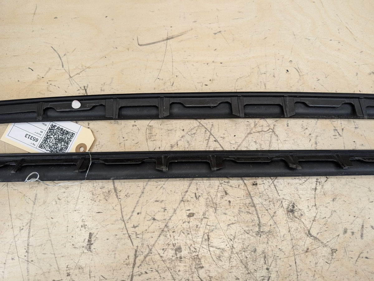 2019-2026 BMW M340i G20 Windshield Drip Trim Molding SET 7427873 OEM