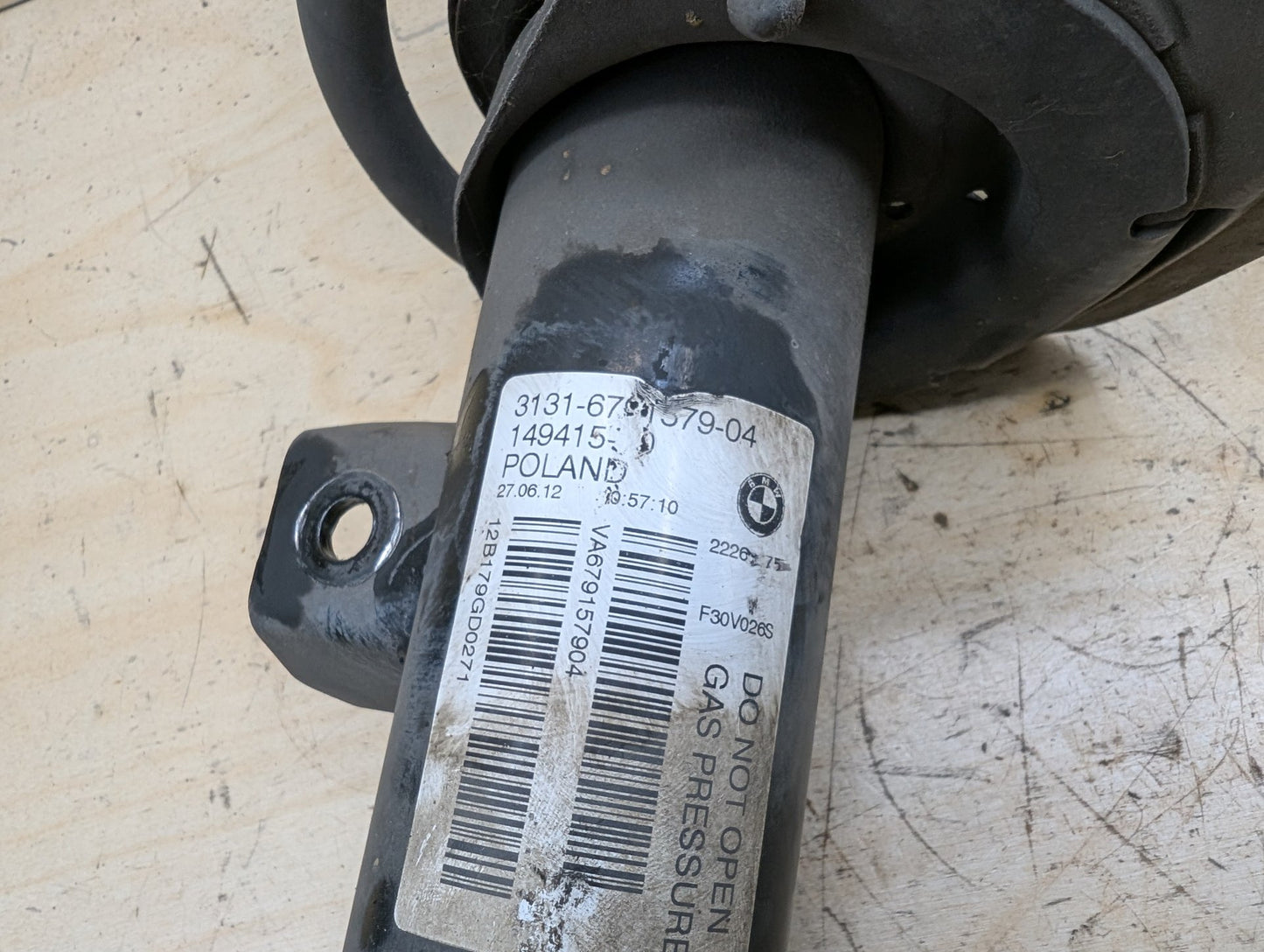 2012-2018 BMW 328i F30- Front Left or Right Spring Strut Shock Absorber PN: 6791579