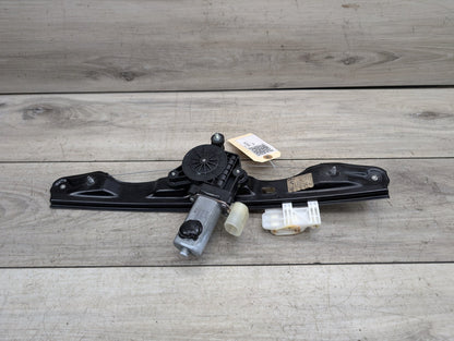 2012-2018 BMW 340i F30 Rear Left Driver Door Window Glass Regulator w/ Motor 7351049