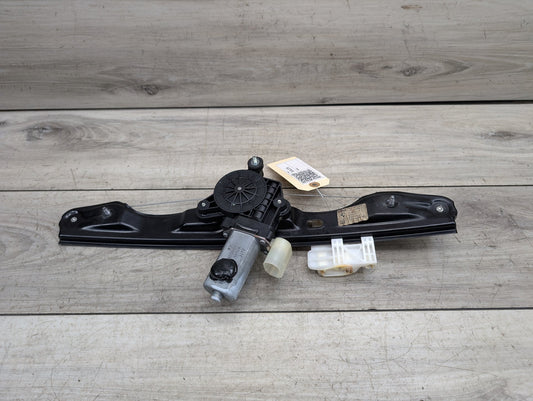 2012-2018 BMW 340i F30 Rear Left Driver Door Window Glass Regulator w/ Motor 7351049