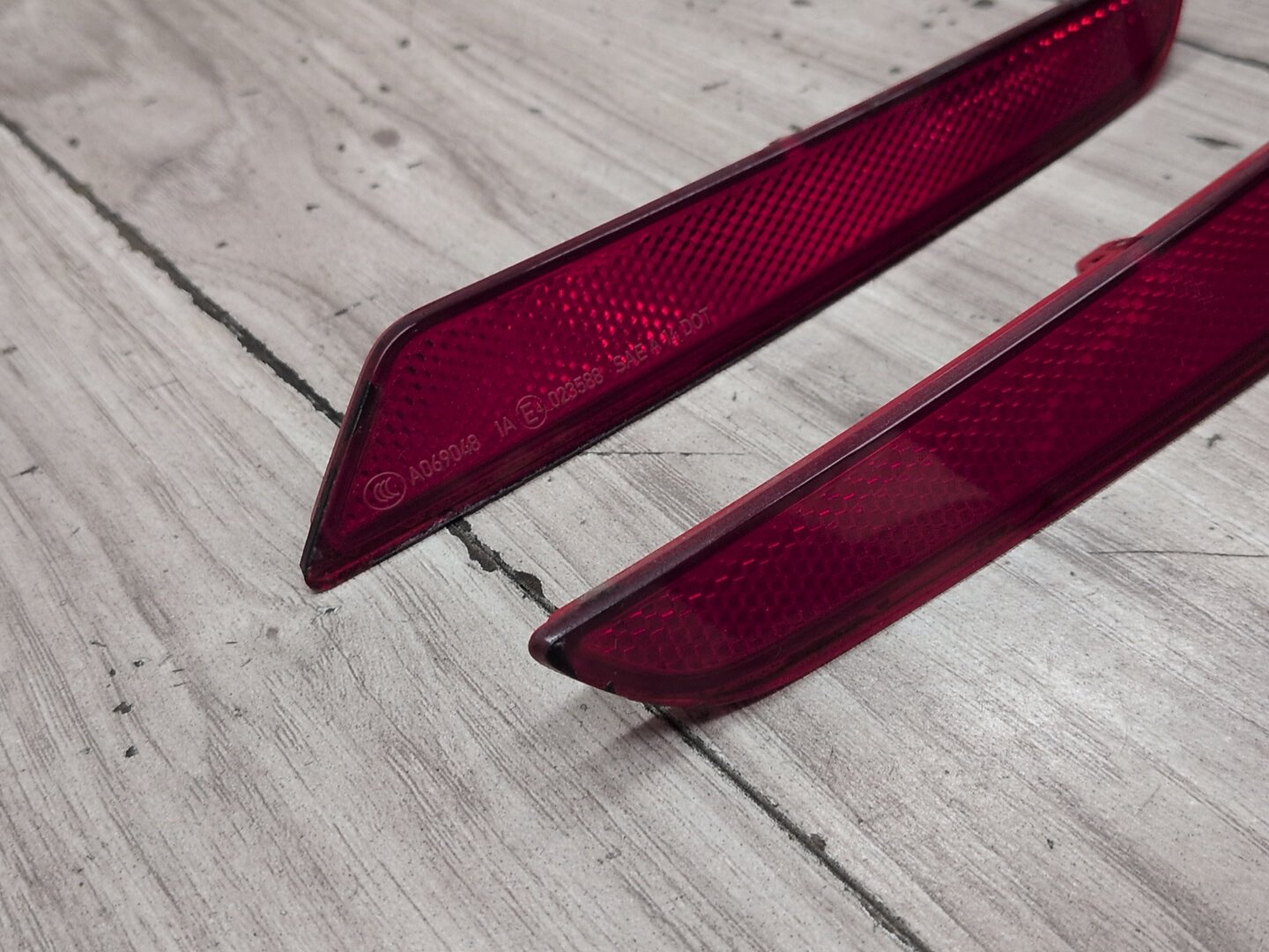 2016-2022 BMW 750i G12 Rear Left Right Bumper Reflectors SET 8063197 OEM