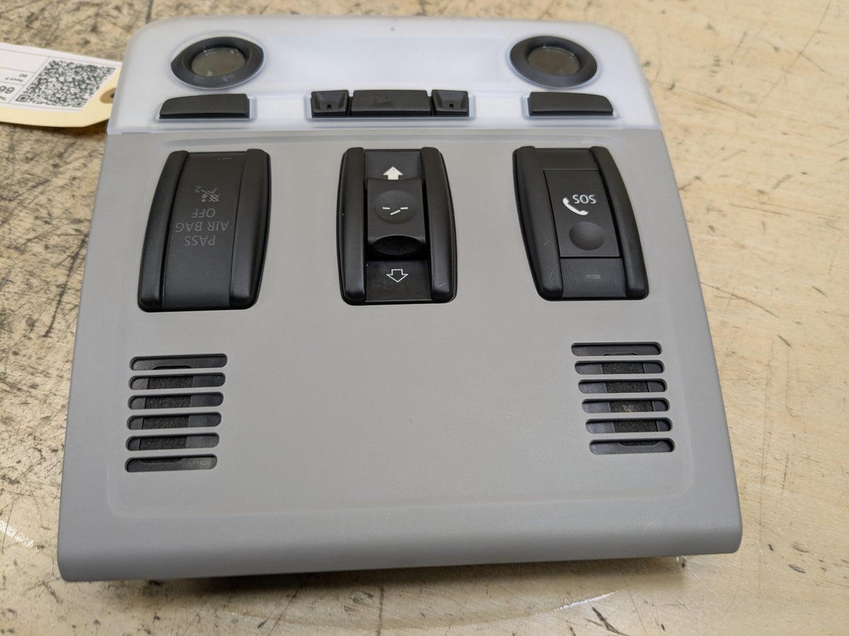 2007-2013 BMW 335i E92 Headliner Overhead Dome Light Switch Module 6976340 OEM