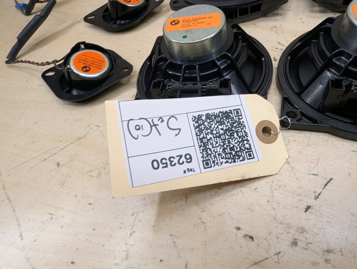 OEM BMW F30 F32 F82 M4 G12 Sound System Speaker HARMAN KARDON SET