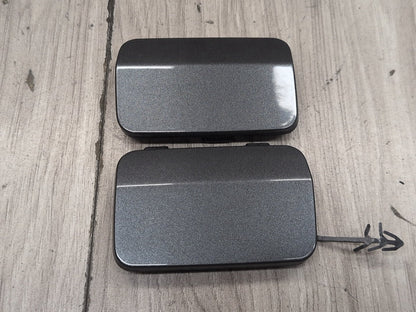 2015-2018 Audi Q3 8U Rear Left Right Bumper Tow Hook Insert Covers SET 8U0807441H OEM