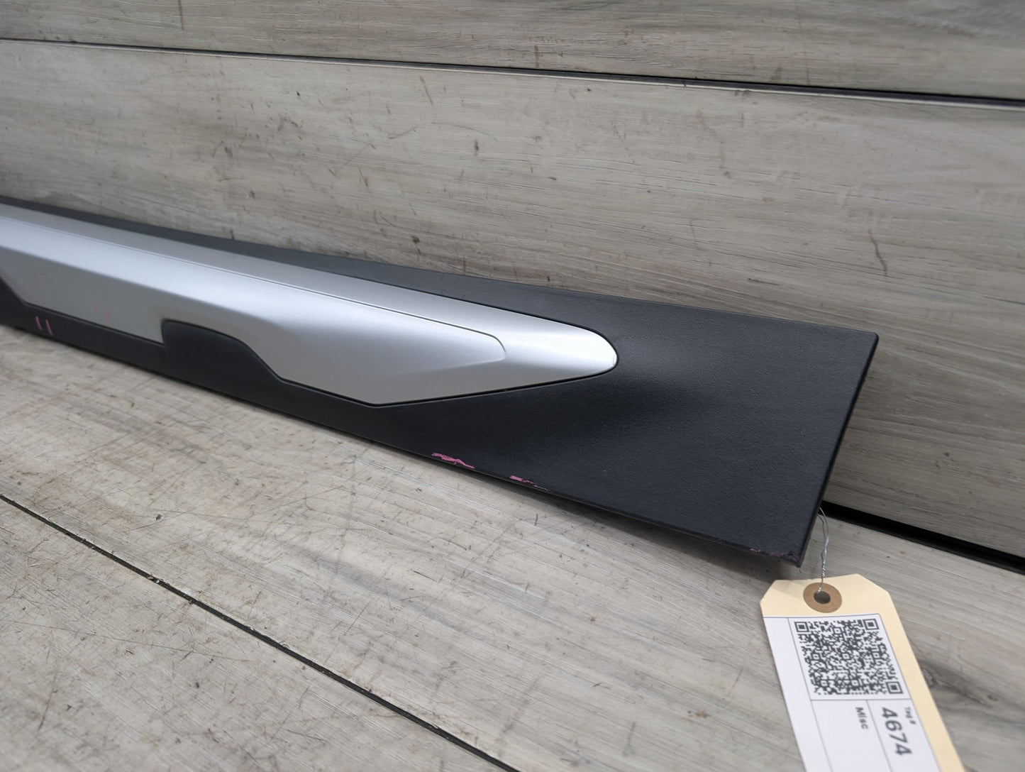 18-24 OEM BMW G01 G02 X3 X4 Rear Left Driver Side Lower Door Trim Molding