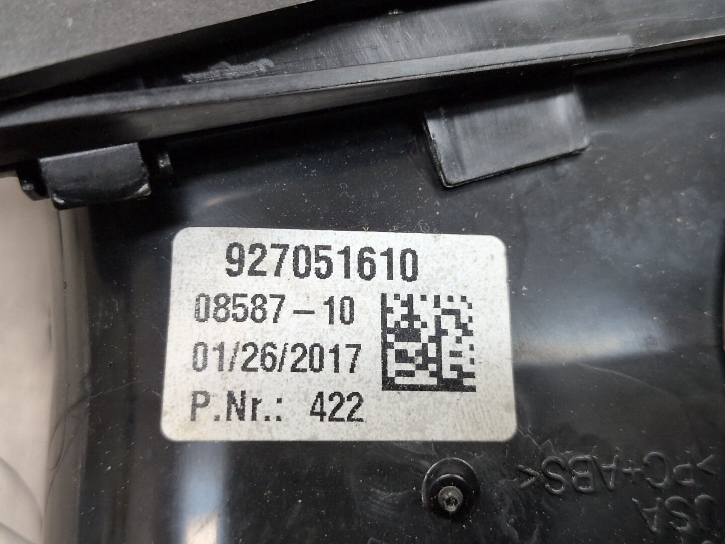 2014 - 2018 BMW X5 F85 Dashboard Dash Board Left Driver Air Vent 9270516 S63B44T2