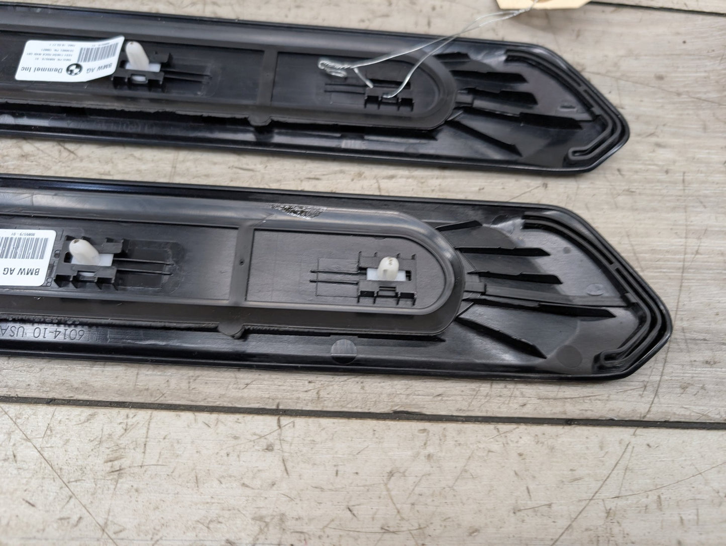 2018 - 2024 BMW X3 G01 Front Left Right Scuff Plate Door Sill SET 8089579 B58B30M0