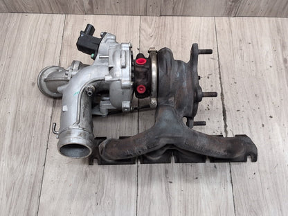 2015-2018 Audi 8U Q3 CCTA Engine Motor Turbo Charger w/ Manifold 06J145713K