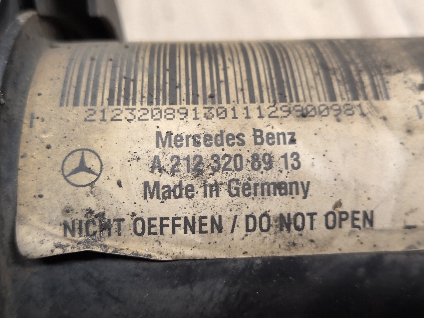 2009-2012 Mercedes-Benz E550 W212 Front Left Driver Spring Strut Shock Absorber A2123208913