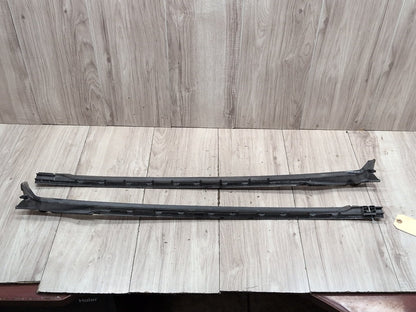 2018-2024 BMW X3 G01 Front Left Right Side Windshield Drip Trim Molding SET 7399031