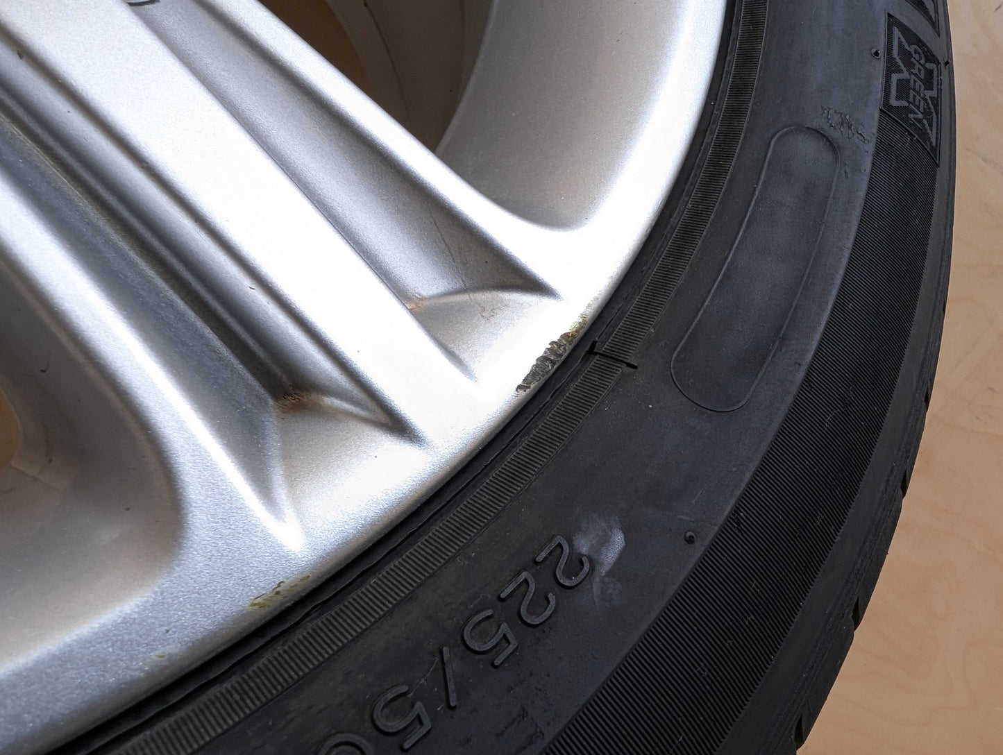 OEM BMW F30 F32 F33 F36 328 335 428 Wheel Rim 17x7.5 ET:37 Star Spoke Style 393
