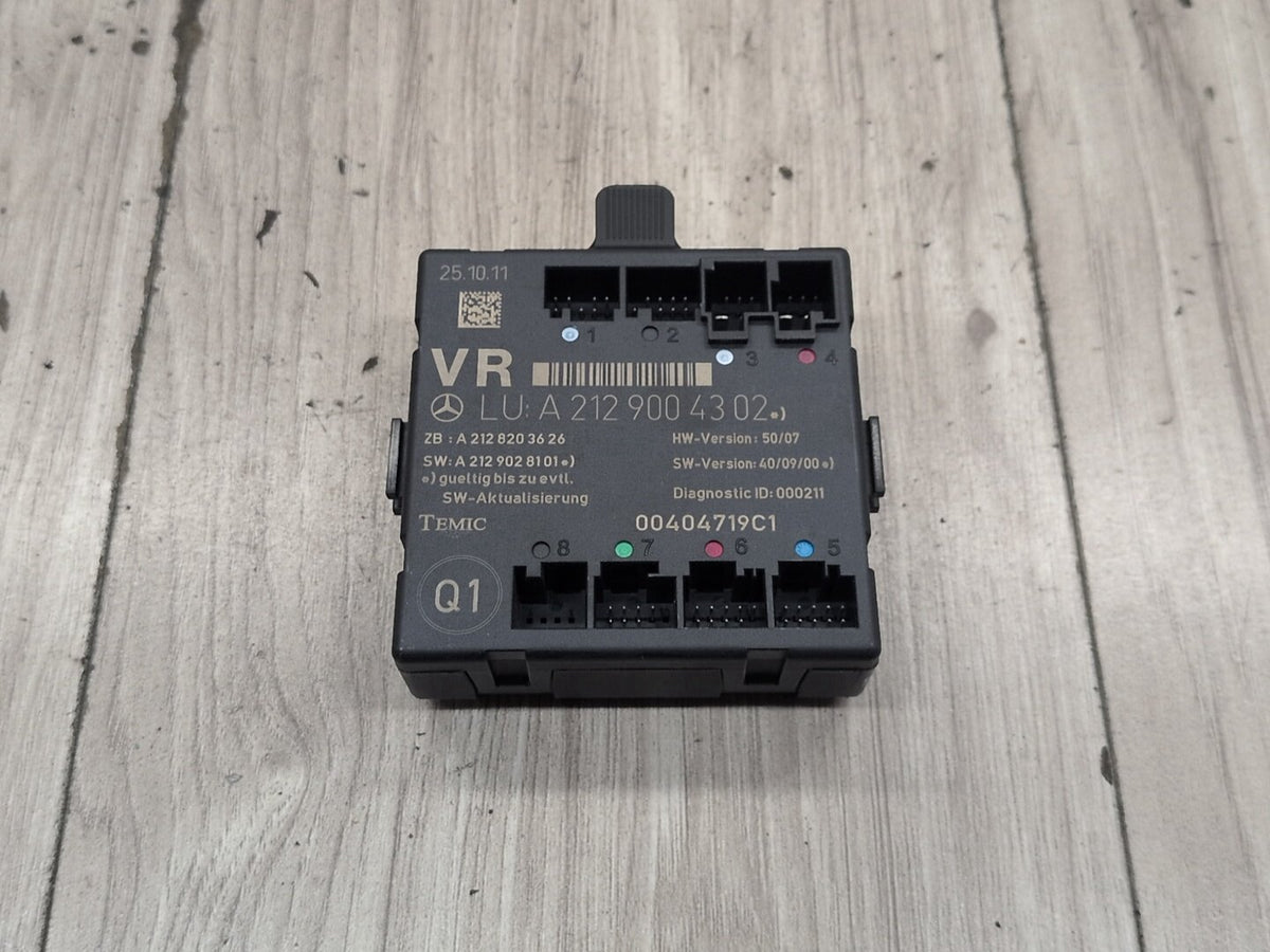 09-12 OEM Mercedes-Benz E550 W212 Front Right Passenger Door Control Module