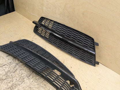 2012-2018 Audi A6 C7 Bumper Cover Grilles SET 4G0807682AF OEM