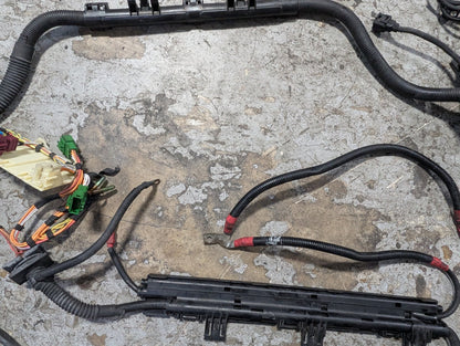 2007-2013 BMW E93 328i N52B30M1 Engine Motor Transmission Wiring Wire Harness SET 7555003