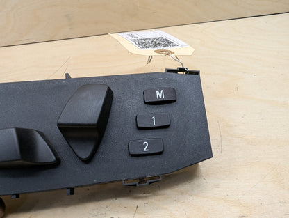 OEM BMW E82 E84 E88 E89 E90 E92 F25 Front Left Driver Seat Adjust Memory Switch