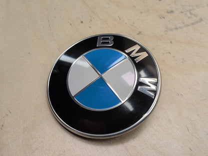 OEM BMW E82 E92 F02 F10 F22 F30 F44 F82 Rear Trunk Lid Round Emblem Logo 82MM