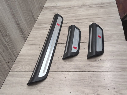 2015-2018 Audi Q3 8U S Line Front Rear Left Right Scuff Plate Door Sill SET 8U0853375A