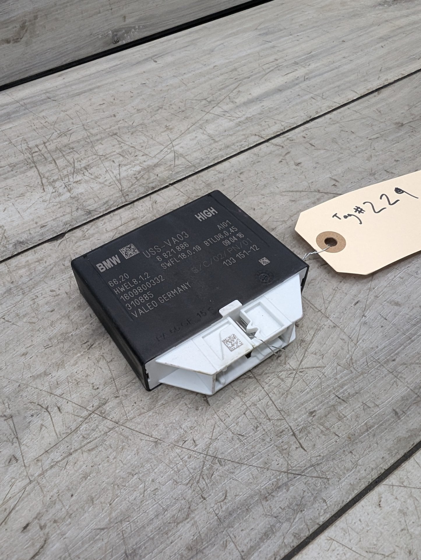 16-19 OEM BMW G12 740 750 M760 Parking Assist PDC Control Module