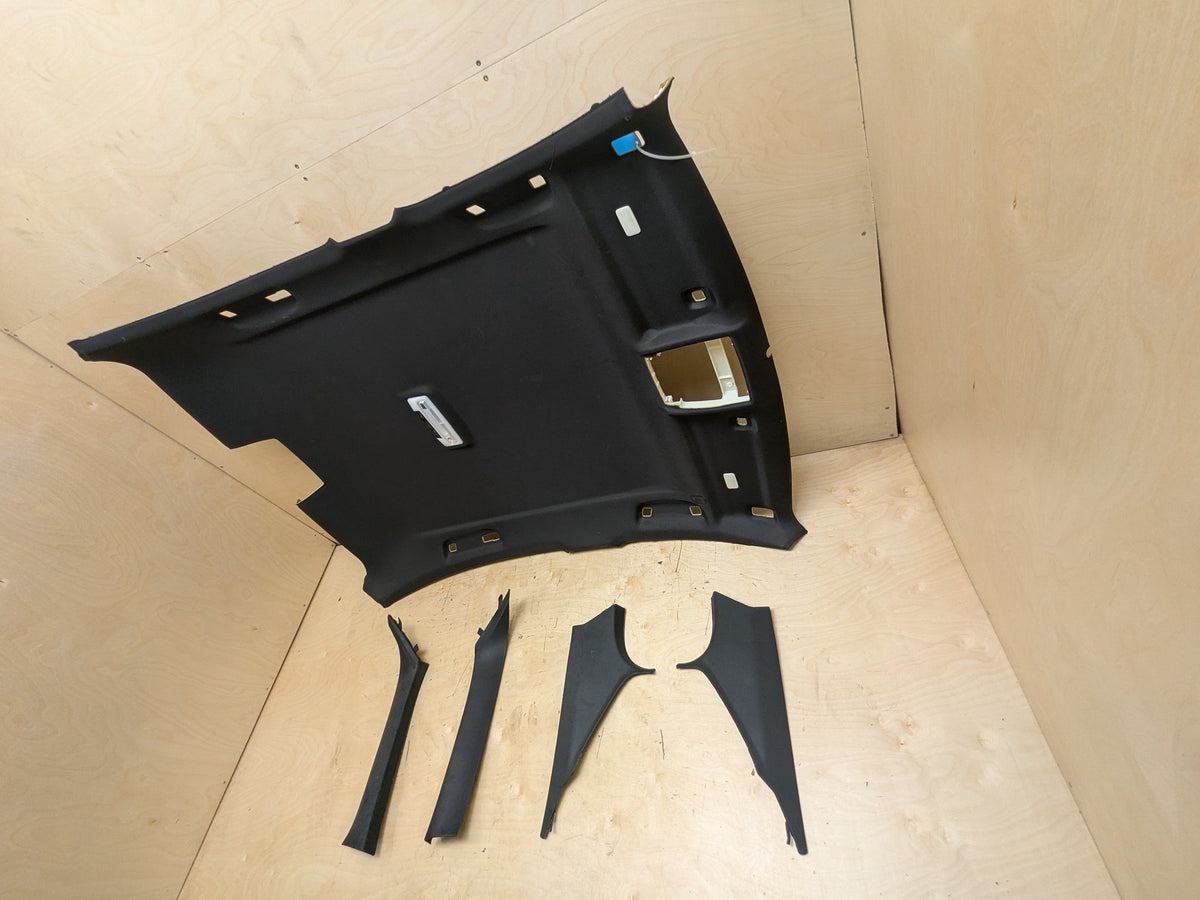 2012-2018 BMW 320i 335 340 330 F30 Headliner BLACK SET OEM *No Sunroof