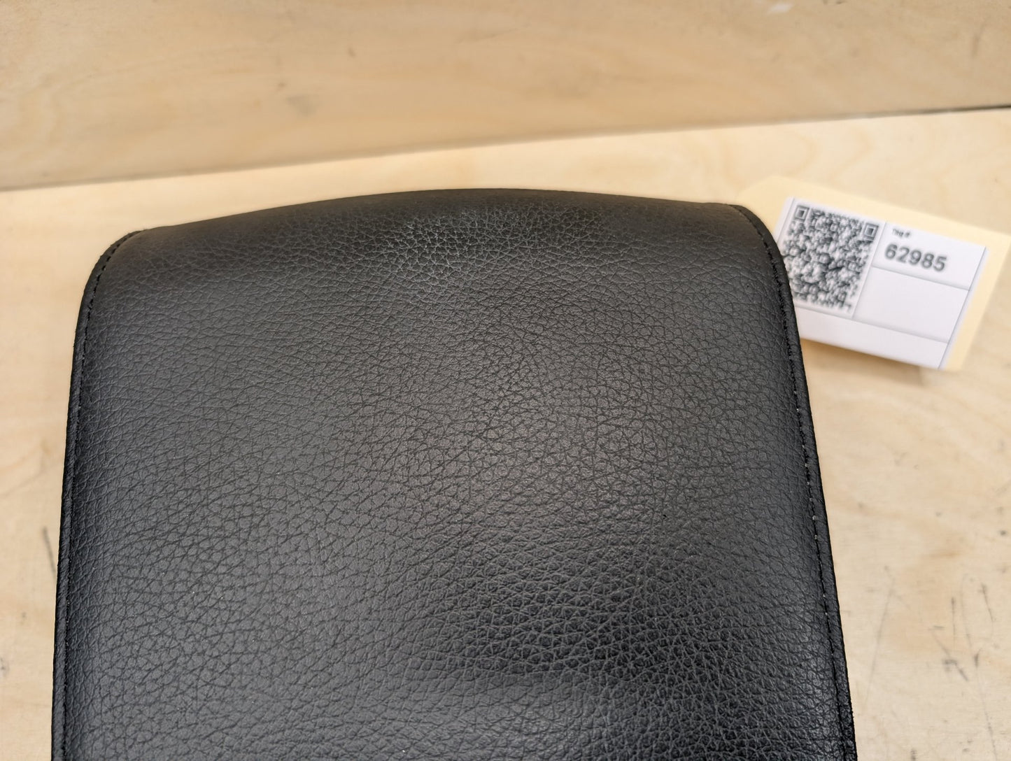 06-13 OEM BMW E90 E92 E93 Center Console Armrest Tray BLACK Leather Dakota