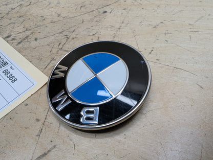Genuine OEM BMW F39 F90 G20 G30 G80 M3 Bumper Hood Trunk Rear Round Emblem 74mm