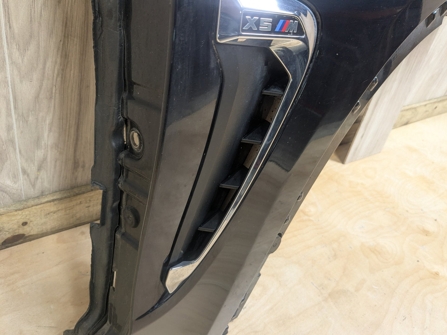 2015-2018 BMW X5 F85 Front Right Passenger Fender Panel Black 416