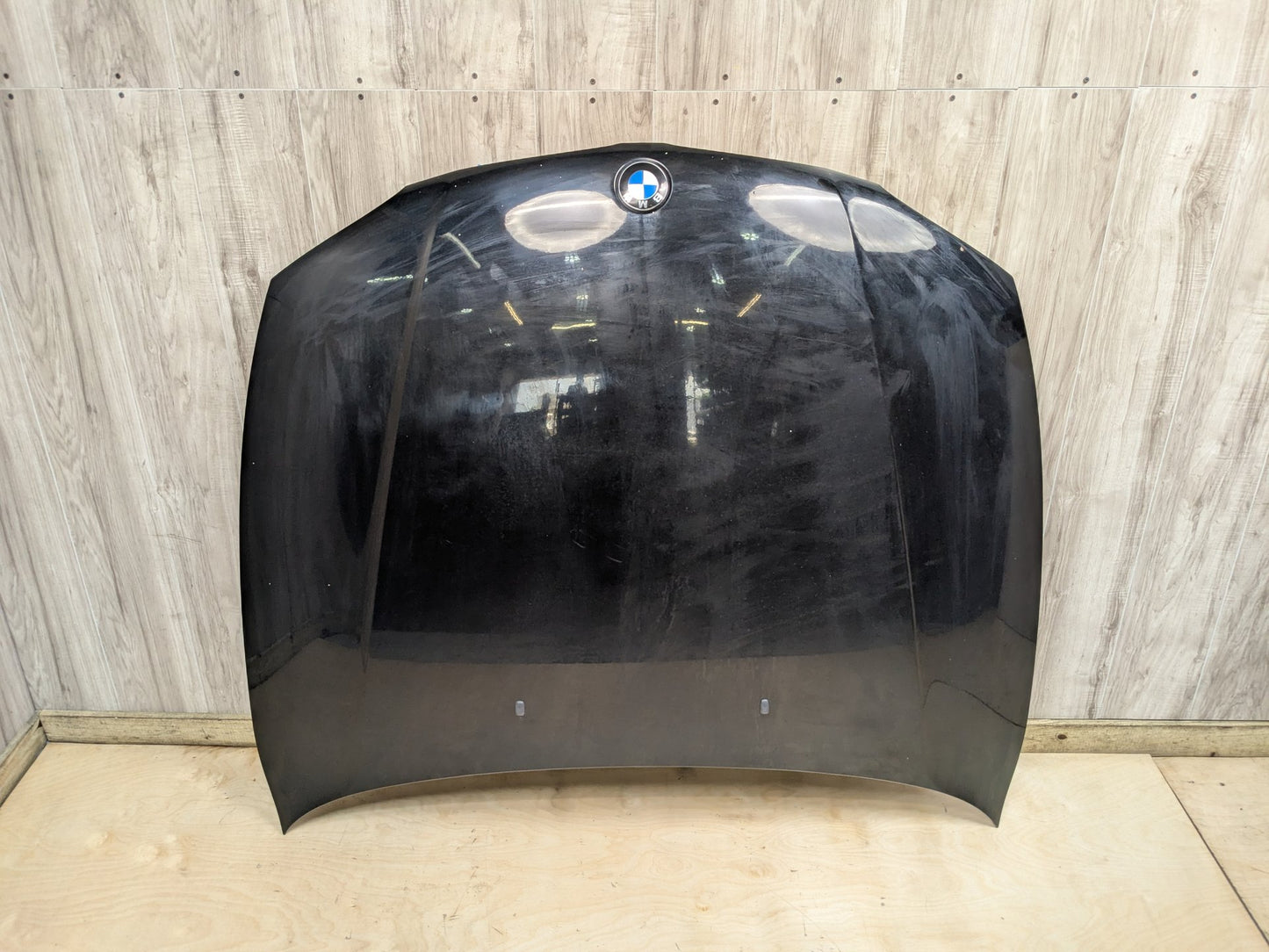 08-13 OEM BMW E88 E82 135 Front Hood Bonnet Panel Shell SCHWARZ II (668)
