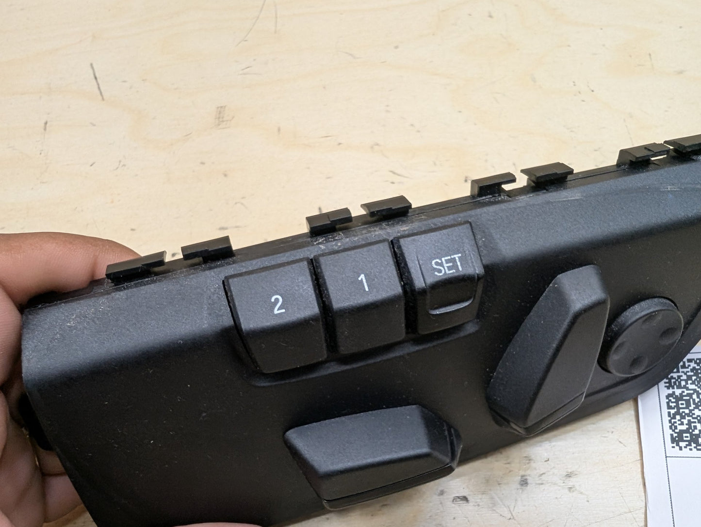 14-19 OEM BMW F15 F16 X5 X6 Front Left Driver Seat Adjust Memory Control Switch