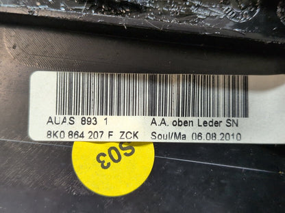 2010-2016 Audi S4 B8 Center Console Armrest Arm Rest 8K0864207 OEM