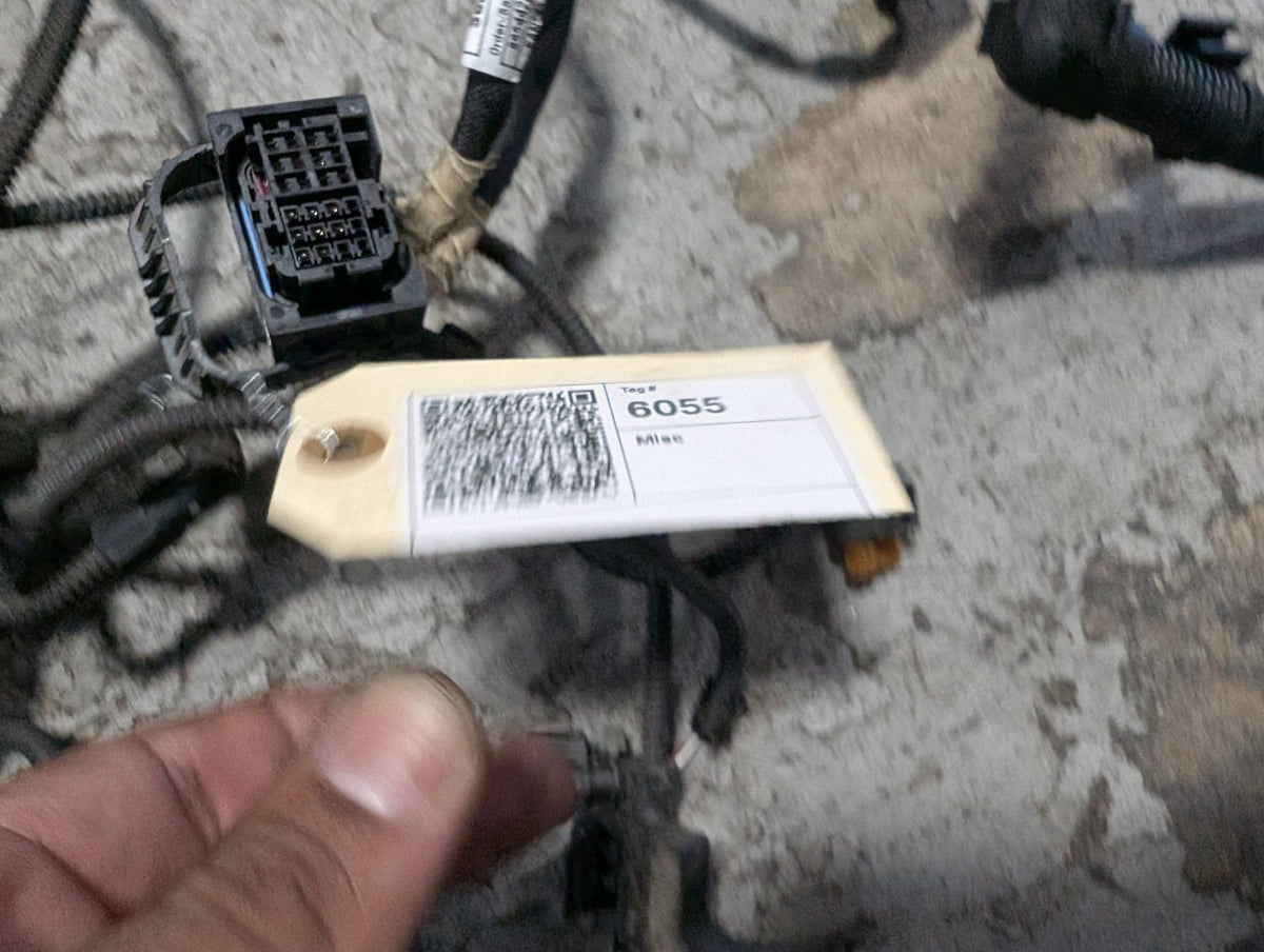 2016-2022 BMW G12 750Li N63B44O2 Engine Motor Transmission Wiring Wire Harness SET 8654414