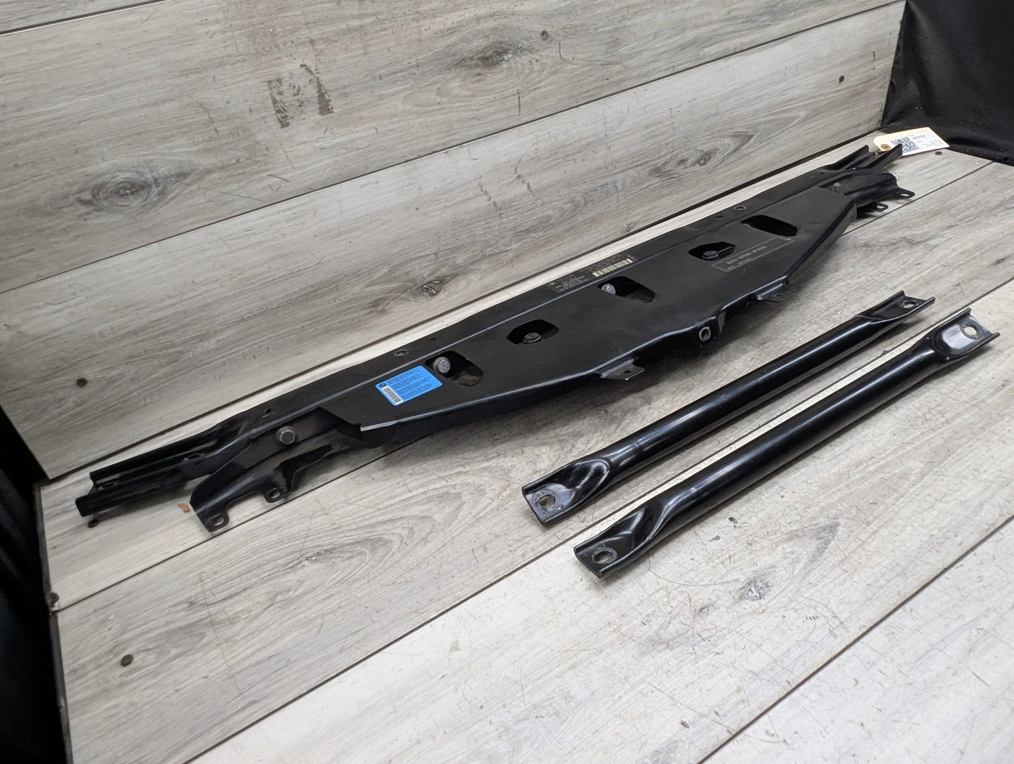 OEM BMW F06 F10 F12 F13 M5 Front Upper Engine Bay Radiator Support Mount Tie Bar