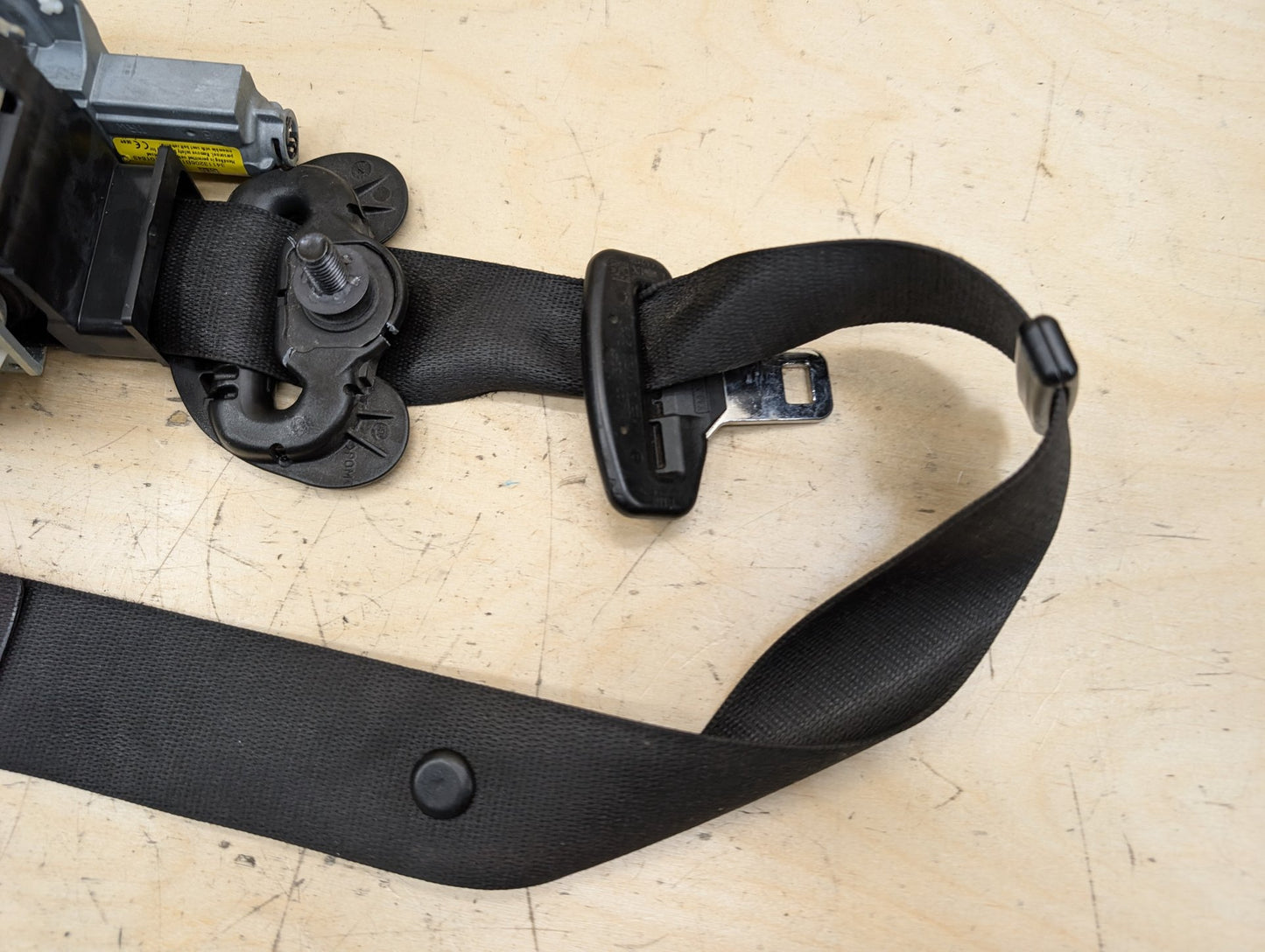12-20 OEM BMW F30 F36 F80 M3 Front Left Driver Side Seatbelt Retractor Black