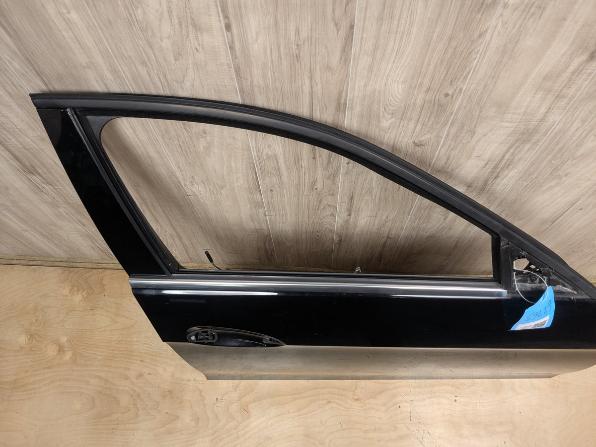 10-16 Mercedes-Benz Sedan W212 Front Right Passenger Door Shell Panel Black 040
