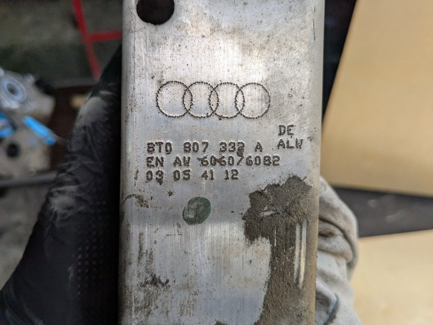 2008 - 2017 Audi S5 8T Rear Bumper Reinforcement Rebar Bar 8T0807313