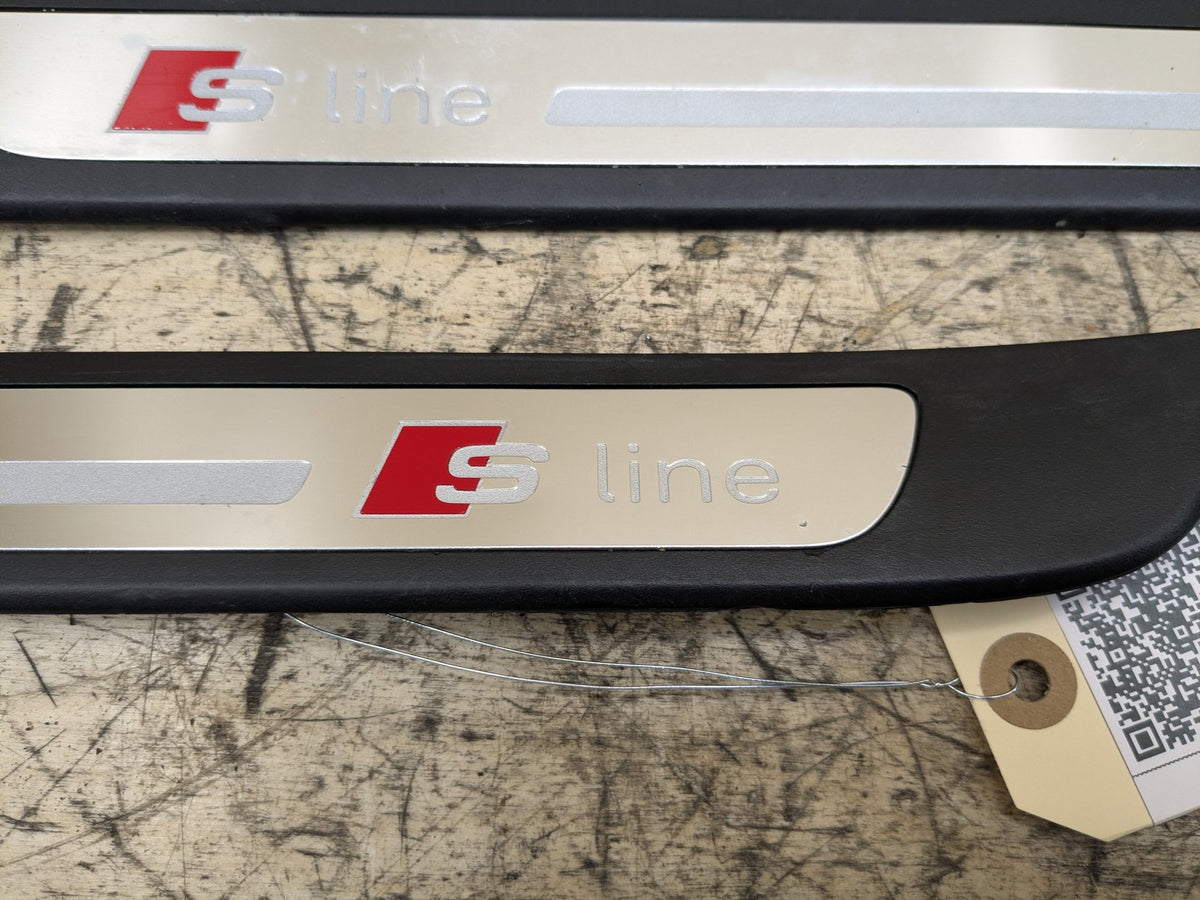 2012-2018 Audi A6 C7 Scuff Plate Door Sill SET 4G0853373B OEM