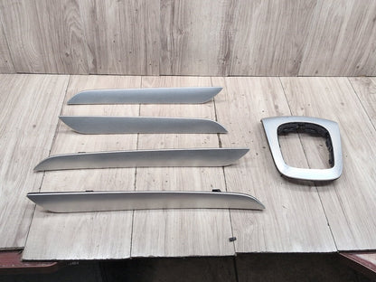 15-18 OEM Audi Q3 Front Rear Left Right Interior Door Console Shifter Trim SET