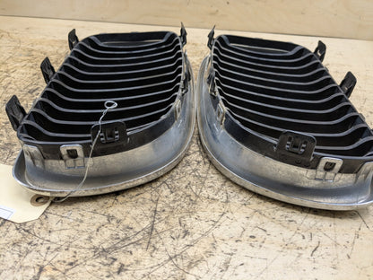 2008-2013 BMW 135i E88 Front Upper Bumper Cover Kidney Grilles SET 7179655 OEM