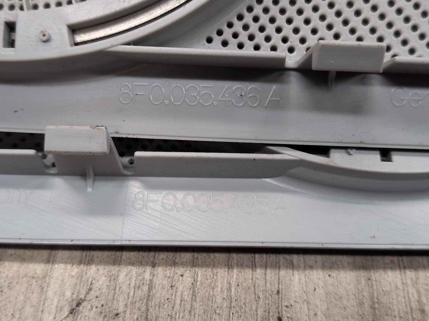 2008-2017 Audi S5 8T Front Left Right Door Quarter Speaker Trim SET 8F0035436A