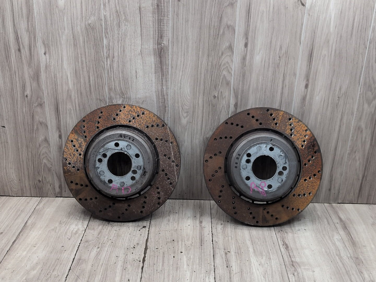 2004-2010 BMW M6 E64 Rear Left Right Brake Disc Rotors SET