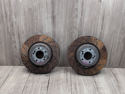 2004-2010 BMW M6 E64 Rear Left Right Brake Disc Rotors SET